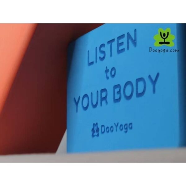 บล็อคโยคะ​ LISTEN TO YOUR BODY​ 2ชิ้น​ (22.5*14.5*9.8cm) - Image 5