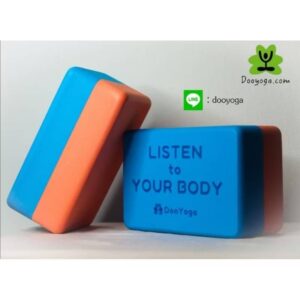 Alternative view of บล็อคโยคะ​ LISTEN TO YOUR BODY​ 2ชิ้น​ (22.5*14.5*9.8cm)